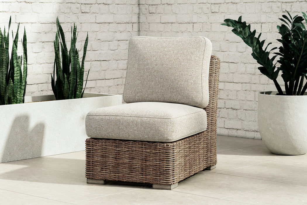 Beachcroft Armless Chair w/Cushion