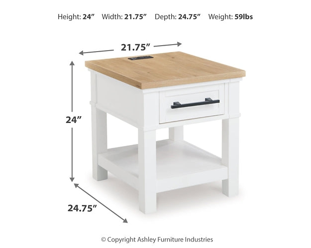 Ashbryn Coffee Table with 2 End Tables