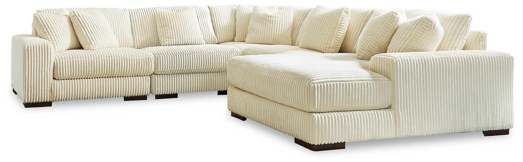 Lindyn 5-Piece Sectional with Ottoman