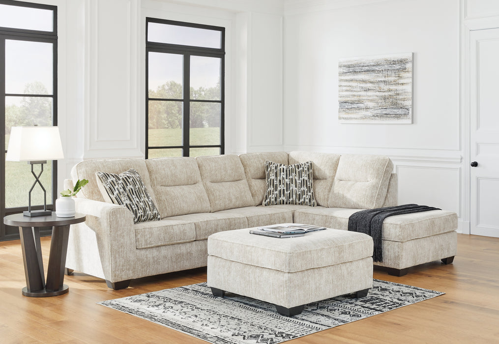 Lonoke 2-Piece Sectional with Ottoman